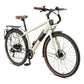 Mogoo Nomad 700c E-Hybrid Bike - White
