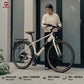 Mogoo Nomad 700c E-Hybrid Bike - White