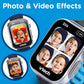 VTech Kidizoom Smartwatch DX4 Black | Camera, Games & Voice 3+