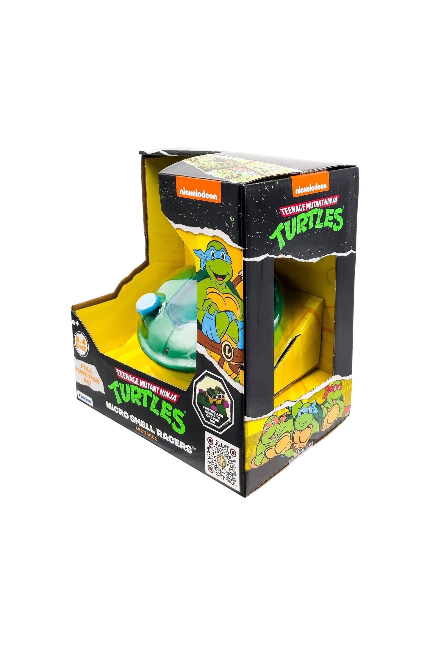 Teenage Mutant Ninja Turtles Rc Micro Shell Racers 4Asst B/O