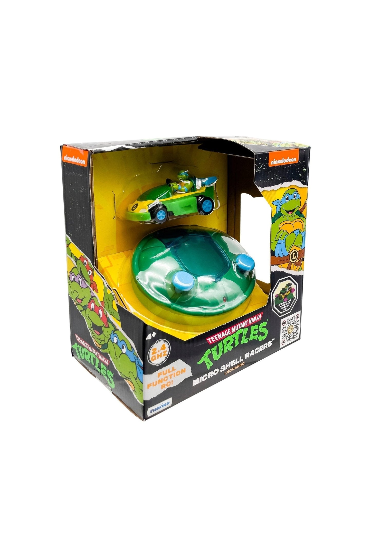 Teenage Mutant Ninja Turtles Rc Micro Shell Racers 4Asst B/O