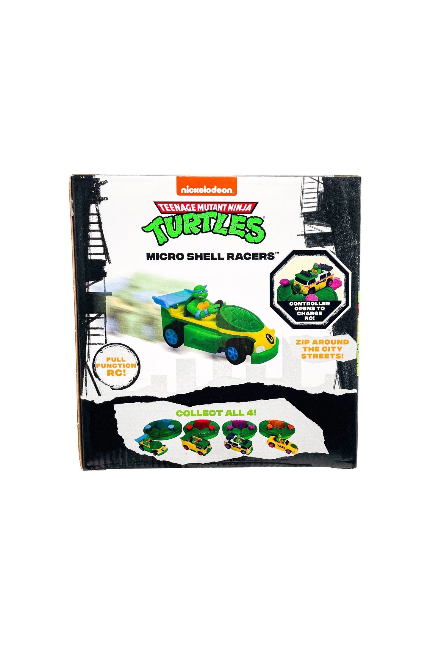 TMNT Rc Micro Shell Racers 4Asst B/O