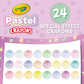 Crayola Pastel Crayons, 24 Colors