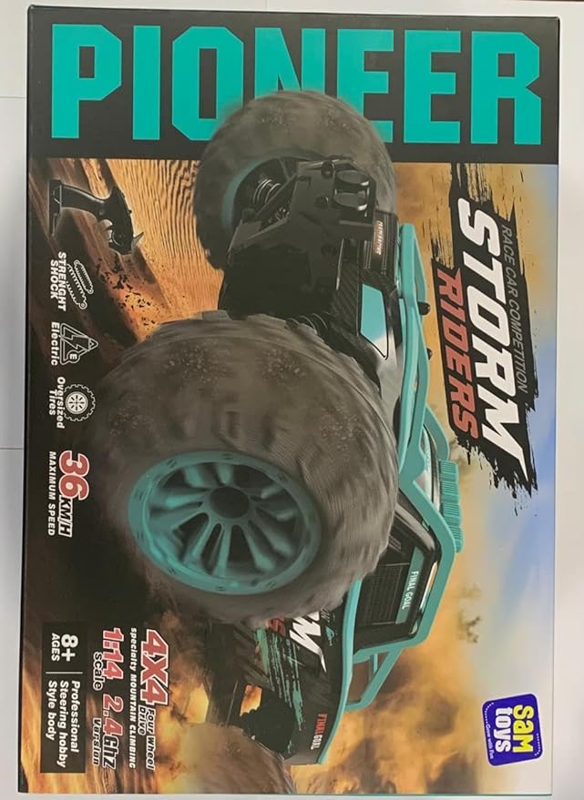 Sam Toys - 1:14 High Speed Rc Car (W/Chargable) Hobby Line - Assorted - Marah Kids