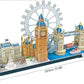 CUBIC FUN 3D PUZZLE CITYLINE LONDON 107PCS - Marah Kids