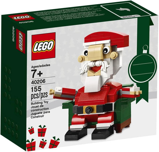 LEGO Christmas Santa, Red/Green, 40206
