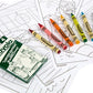 Crayola Retired Colors Wild Journeys Coloring Set | 32 Pages, Ages 3+ - Marah Kids