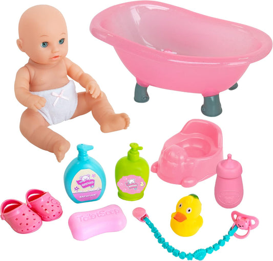 BABY AMOURA VALUE DOLL BATHING 14" - Marah Kids