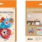 Avenir 3D Decoration - Butterfly Kit | Turn Your Wall into a Zoo! Create 3D Decorations with Pre - Cut Cardboard Puzzle Pieces | Thoughtful and Creative Gift Option for Kids 3+ - Marah Kids