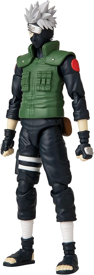 BANDAI ANIME HEROES NARUTO HATAKE KAKASHI 6.5" - Marah Kids
