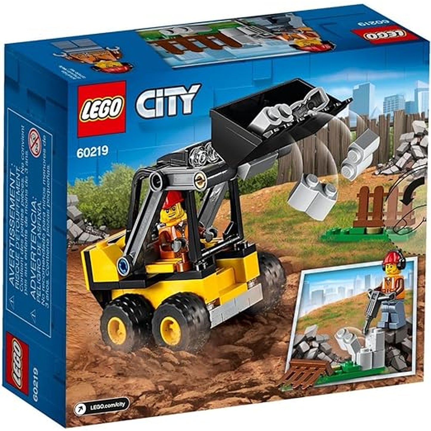 Lego Construction Loader Building Truck Toy