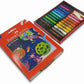 FABER - CASTELL OIL PASTELS 24COLOR 60MM ROUND - Marah Kids