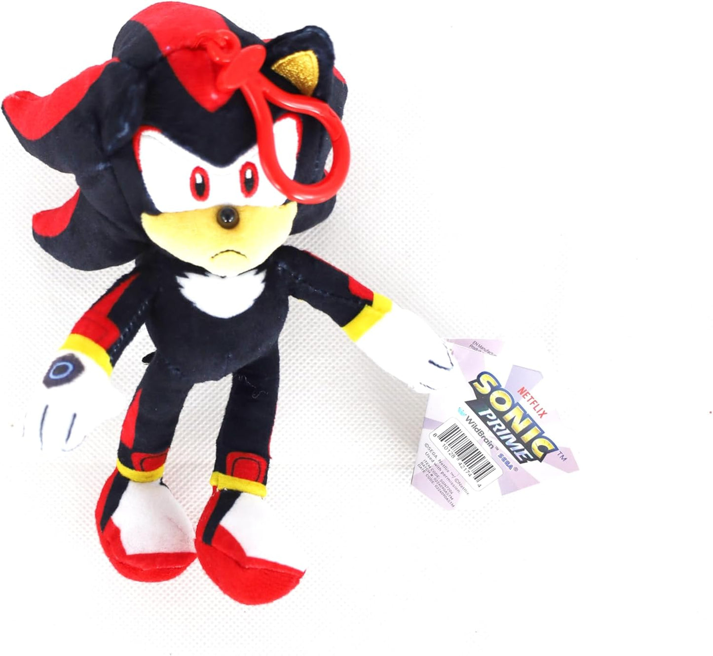 Sonic Plush Clip 6" Cdu12 Woc