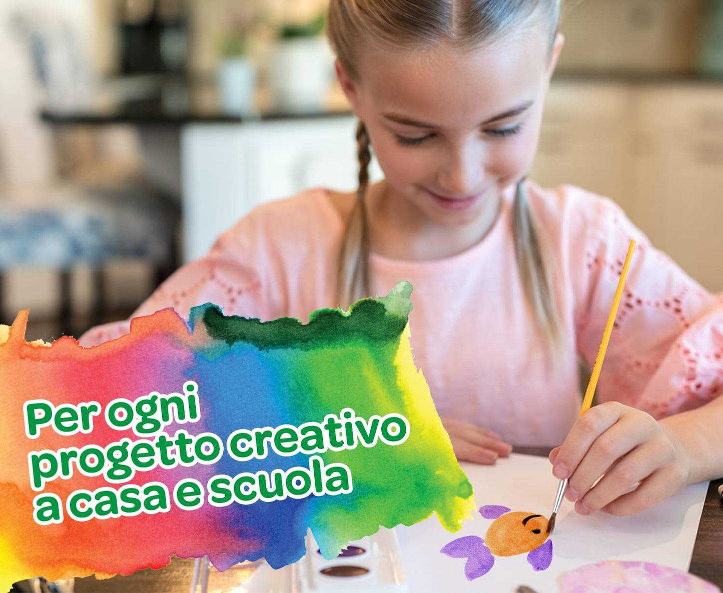 Crayola Watercolour Paint Set - 12 Washable Colours - Marah Kids