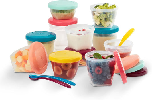 Babymoov Babybols Multi Set | Airtight Food Storage Containers, BPA - Free - Marah Kids