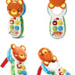 Vtech - Peek - A - Boo Musical Phone - Multicolour | Colourful phone features 4 press buttons introducing feelings, numbers, colours, and first words.| suitable ages 3+ up - Marah Kids