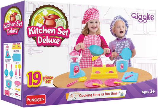 Funskool - KITCHEN SET DELUXE - Marah Kids