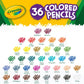 Crayola - 36 ct. Colored Pencils, Long - Marah Kids