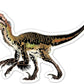 "Avenir - Scratch Stickers - Dinosaur Multicolour | Decorate and colour the 4 ferocious dinosaur stickers with scratch art | For ages 3 years+ " - Marah Kids