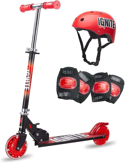 Ignite Flow Scooter 2 Wheels Combo Pack Red, IGN - COM - FLO - RED - Marah Kids