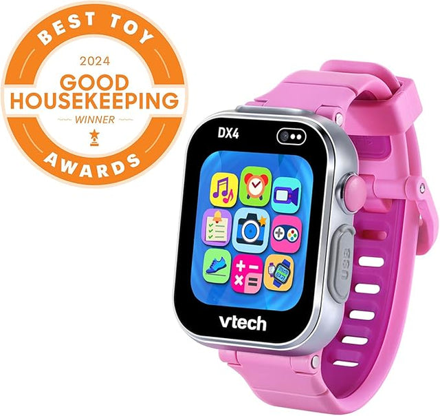 VTech Kidizoom Smartwatch DX4 Pink | Camera, Games & Voice 3+