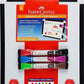 FABER - CASTELL WHITEBOARD (30X25CM) + 3 BI - COLOUR MARKERS SET - Marah Kids