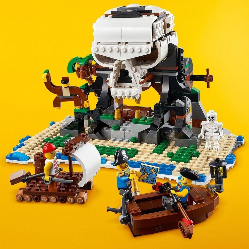 LEGO 31109 Creator 3in1 Pirate Ship Toy with Inn & Skull Island