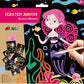 Avenir - Scratch - Little Mermaid Multicolour | Scratch the paper sheets to create colorful designs | Ages 3+ - Marah Kids