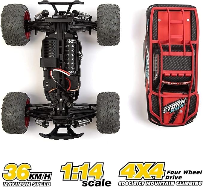 Sam Toys - 1:14 High Speed Rc Car (W/Chargable) Hobby Line - Assorted