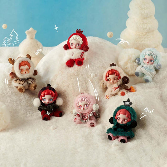 Pop Mart Skullpanda Winter Symphony Pendant Sealed Case (6 Blind Boxes) 