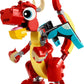 LEGO Creator 3in1 Red Dragon Toy to Fish Figure to Phoenix Bird Model 31145