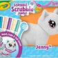 Crayola Scribble Scrubbie Jumbo, Large Posable Animal Toy, 6 Inches, Toy Cat For Girls & Boys, Animal Grooming Toy 3 Years +