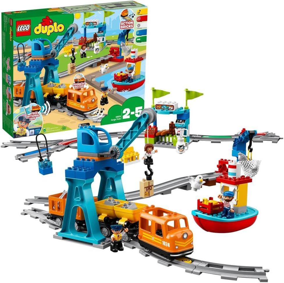 LEGO DUPLO Town Cargo Train Set - Marah Kids