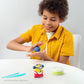 Hey Clay - Minions Kevin Colourful modelling air - dry clay, 5 cans with fun interactive app for kids 3 years +. - Marah Kids