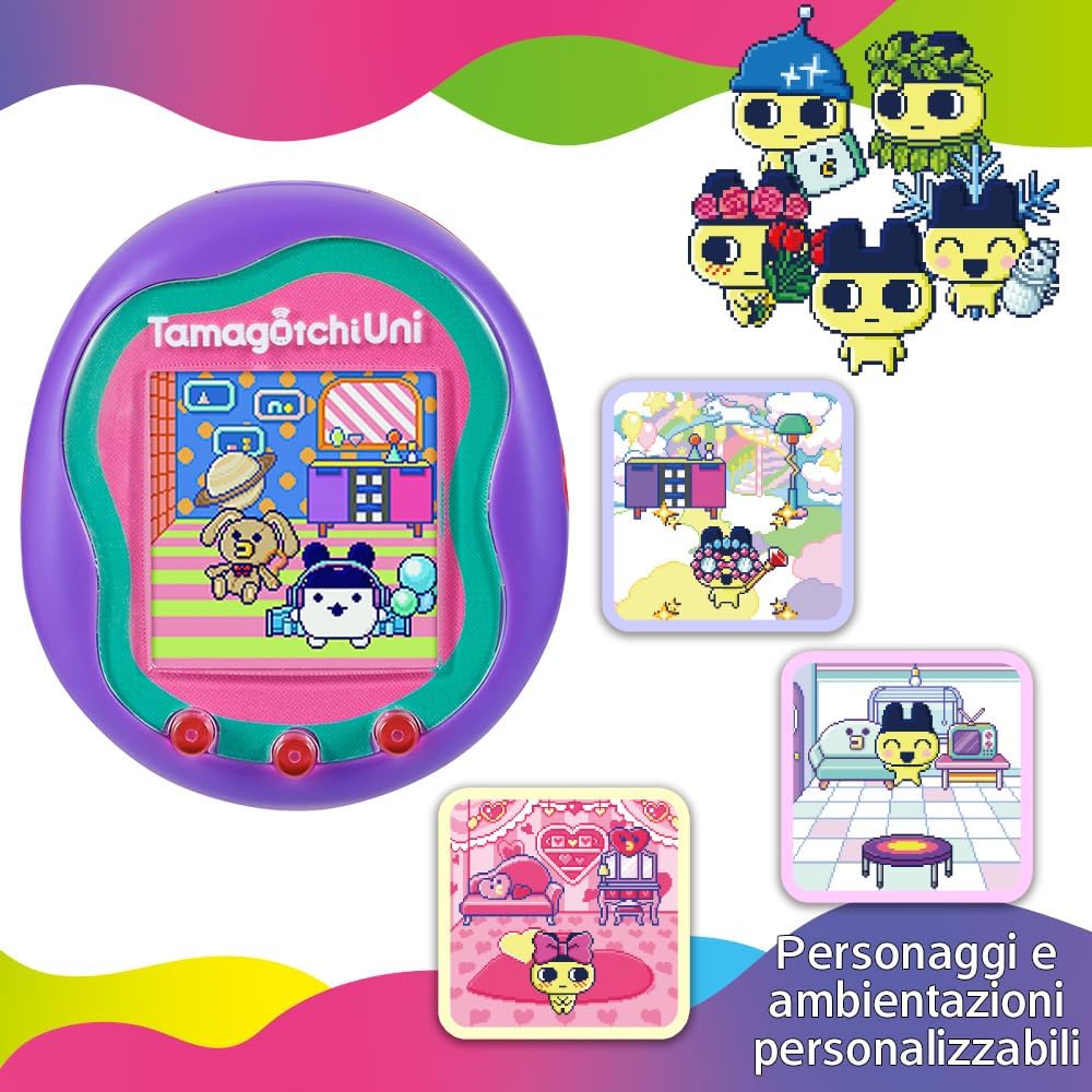 BANDAI TAMAGOTCHI UNI PURPLE BO - Marah Kids