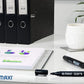 MAXI LEVER ARCH FILE F/S BROAD FIXED MECHANISM WITH POCKET BLACK
