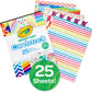 Crayola - 25 ct. Bright Pop! Cardstock - Marah Kids