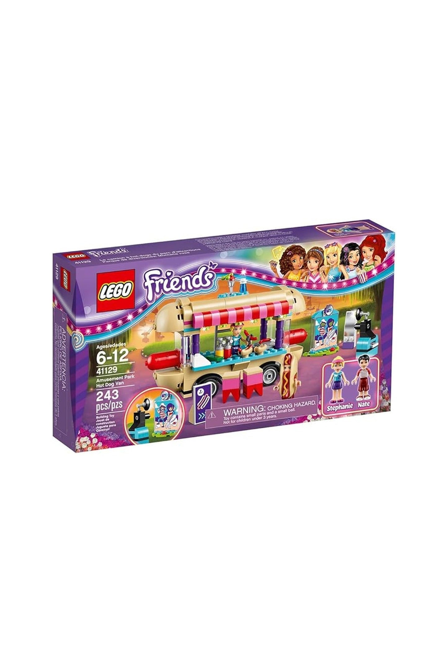 Lego Amusement Park Hot Dog Van Building Kit