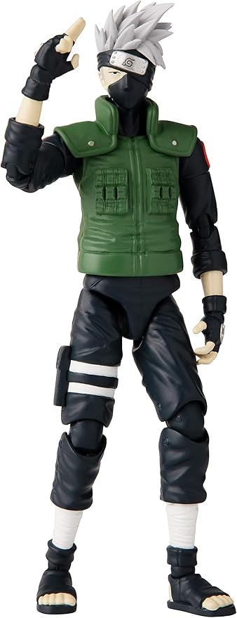 BANDAI ANIME HEROES NARUTO HATAKE KAKASHI 6.5" - Marah Kids