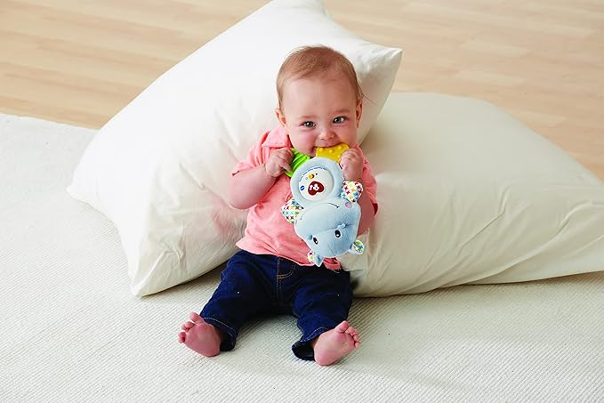 Vtech Little Friendlies Happy Hippo Plush Teether - Marah Kids