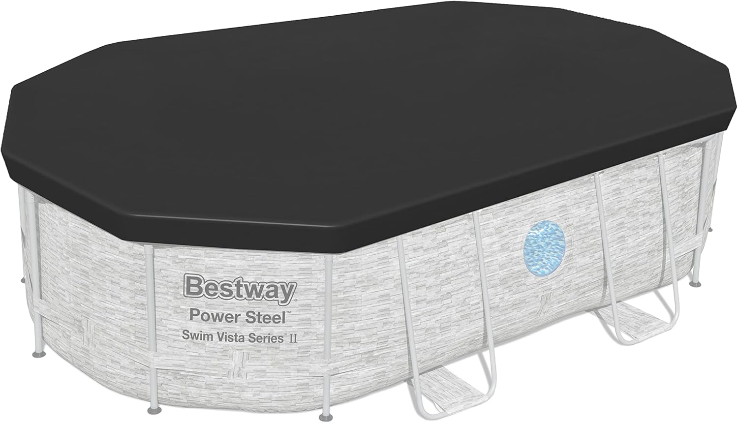 BWAGP BESTWAY POOLSET POWERSTEE VISTA 488X305X107 - Marah Kids