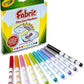 Crayola - 10 ct. Fine Line Fabric Markers - Marah Kids