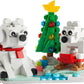Lego Wintertime Polar Bears With Christmas Tree 40571