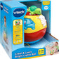 Vtech - Crawl & Learn Bright Magical Lights Ball - Multicolour | Moving ball! Press the chunky buttons to meet the animals, learn numbers, and hear 4 songs and 12 melodies | Suitable ages 6 m + up - Marah Kids