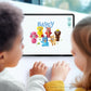 Hey Clay - Bluey & Friends, Colorful modeling air - dry clay, 15 cans, Series Collections, with fun interactive app for kids aged 3+ years. - Marah Kids