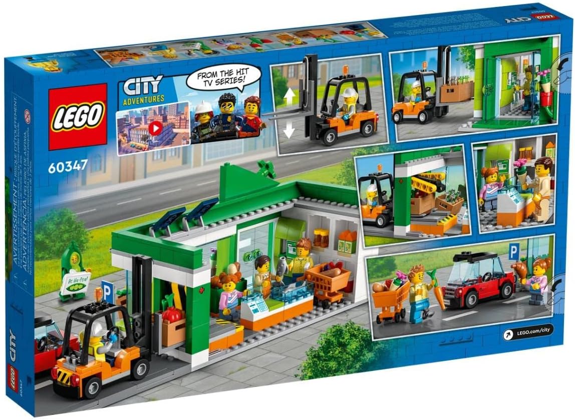 LEGO City Grocery Store 60347 Building Kit (404 Pieces)