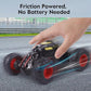 D - Power - Telescopic Pull Back Cars - Black | Fiction Climbing Car, No Batteries Required, Perfect Gift for Kids | 3+ - Marah Kids