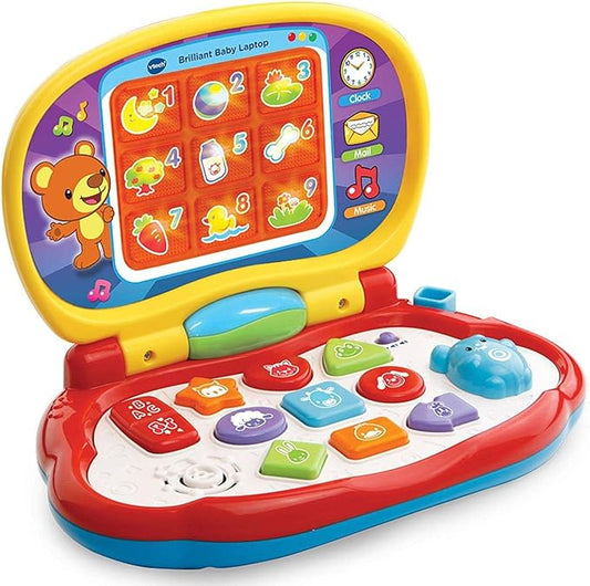 Vtech Baby's Laptop Yellow - Marah Kids