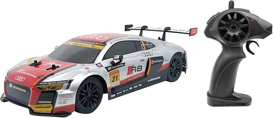 "D - power - 1:16 Audi R8 Super GT300 RC Car – 2.4GHz Remote Control, Rechargeable Battery, High - Speed Racing Vehicle for Kids Ages 6+ " - Marah Kids