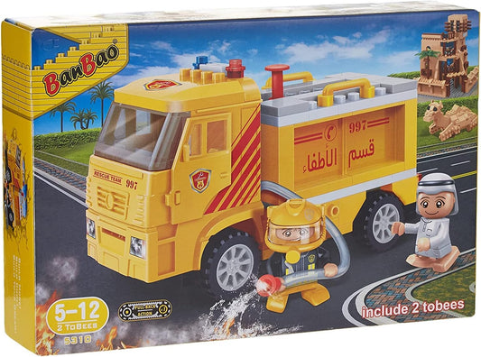 Banbao Fire Truck Local Tobee+Fireman UAE - Marah Kids